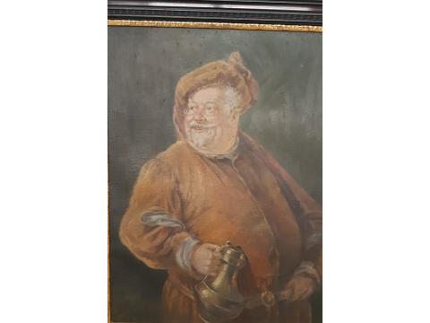 Olej na plátně autor Bruno Richter 1872 #5
