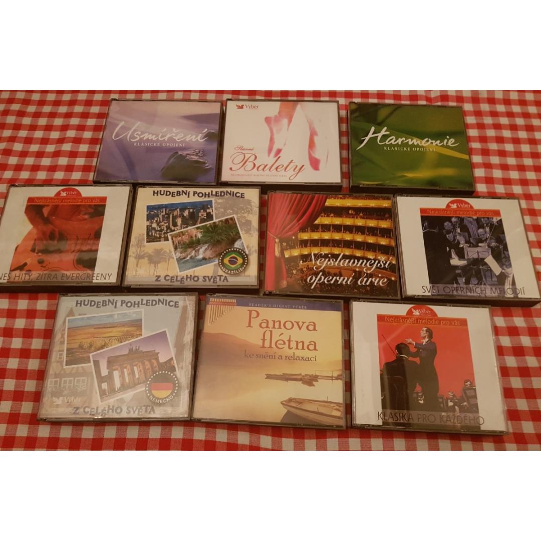 Obrázek pro 10 ks mix CD od Readers Digest Výběr