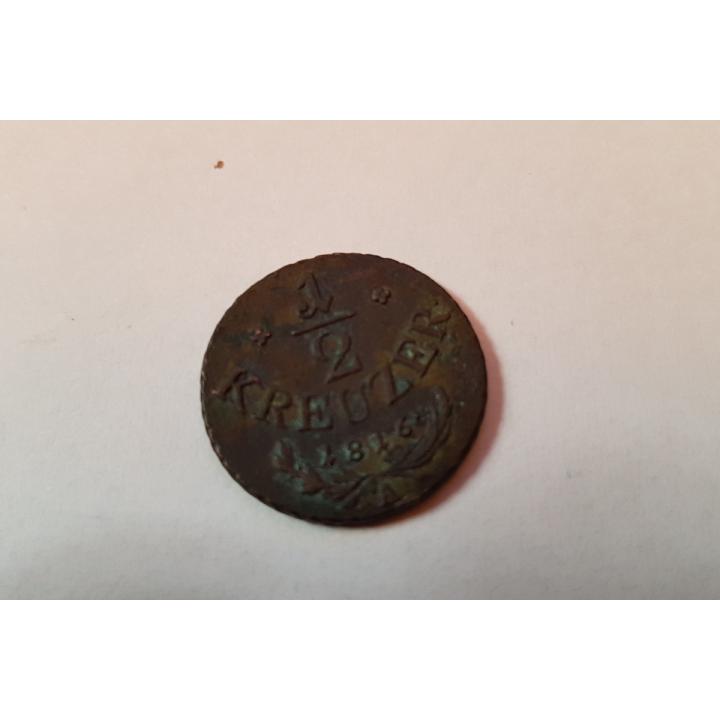 1 / 2 kreuzer 1916